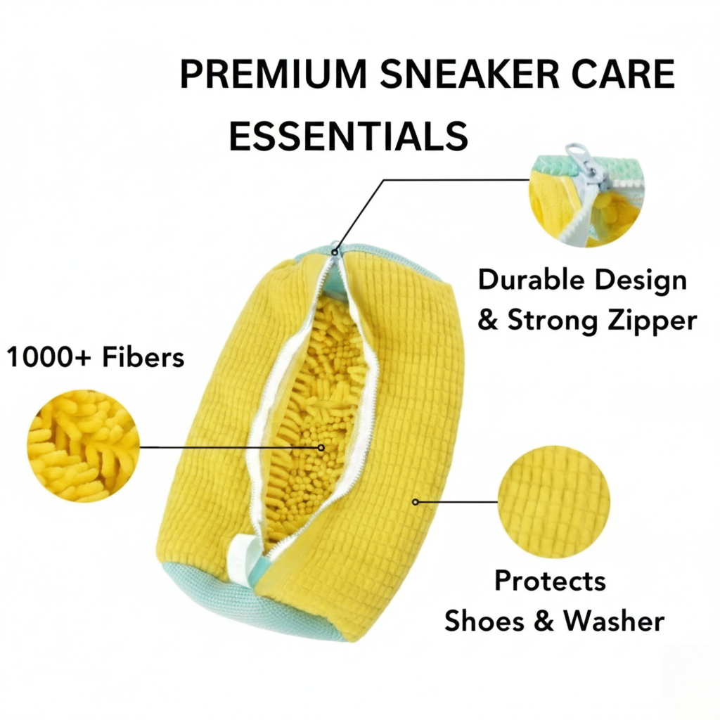The FiberPulse™ Shoe Laundry Bag