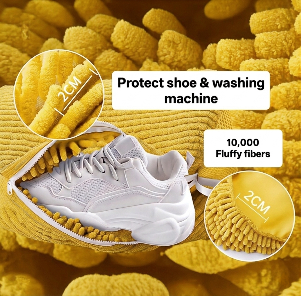 The FiberPulse™ Shoe Laundry Bag