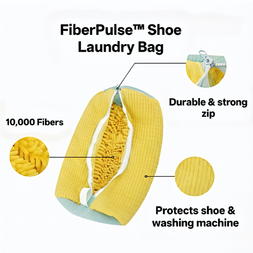 The FiberPulse™ Shoe Laundry Bag